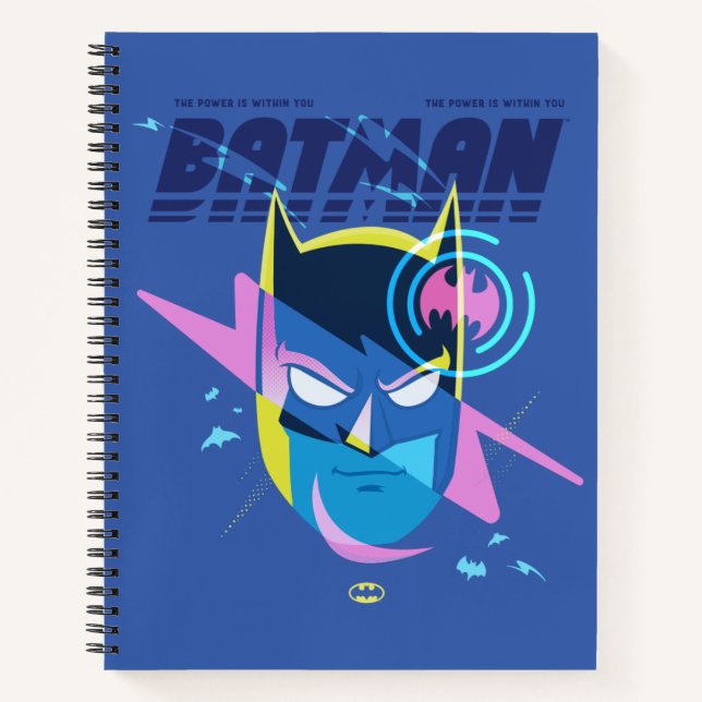 Forever Batman Light Up Head Graphic Notebook (Front)