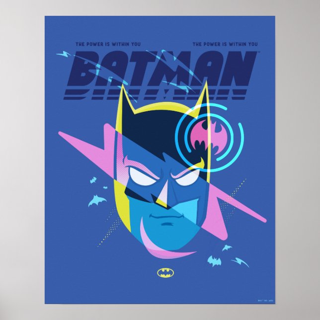 Forever Batman Light Up Head Graphic Poster (Front)