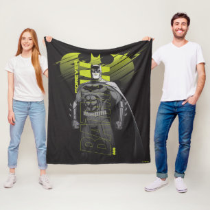 Forever Batman Power Up Character Art Fleece Blanket