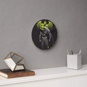 Forever Batman Power Up Character Art Round Clock