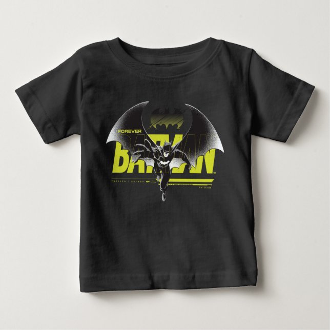 Forever Batman Reaching Graphic Baby T-Shirt (Front)