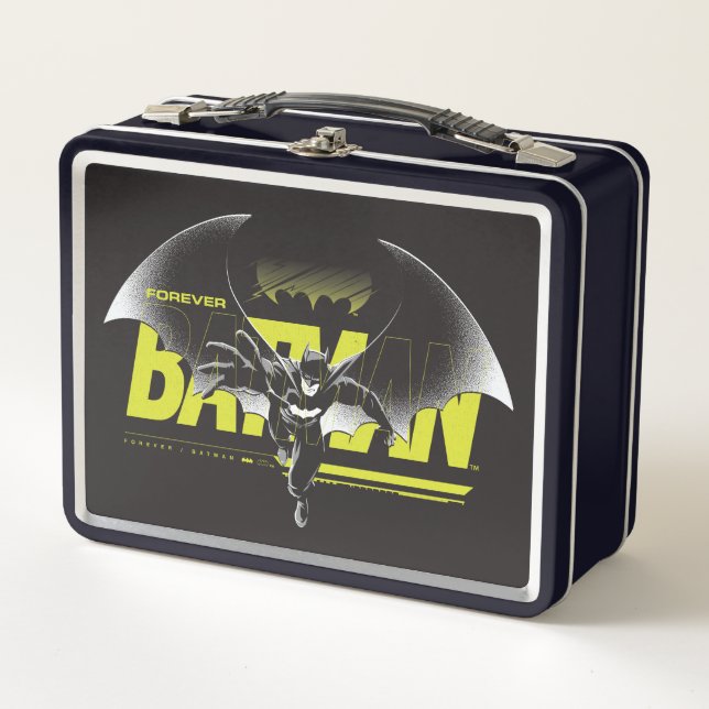 Forever Batman Reaching Graphic Metal Lunch Box (Front)