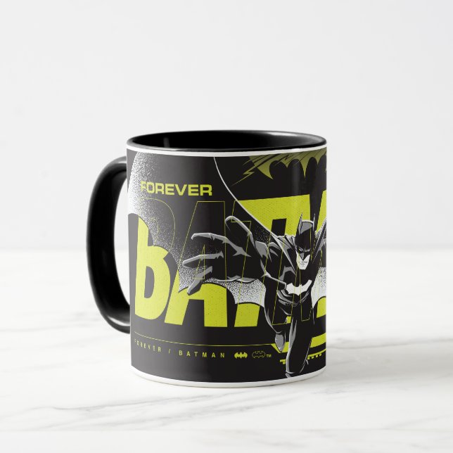 Forever Batman Reaching Graphic Mug (Front Left)