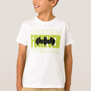 Forever Batman Typography Symbol Graphic T-Shirt