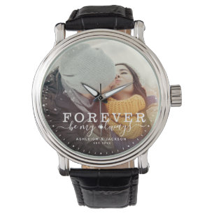 Forever Be My Always Love Wedding Photo Script Watch