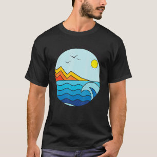 Forever Beachy Vacation Summer Graphic Tropical Be T-Shirt