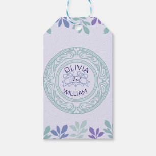 Forever Begins Here: A Wedding Invitation Gift Tags