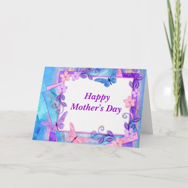 forever butterflies-HappyMother's Day Card (Front)