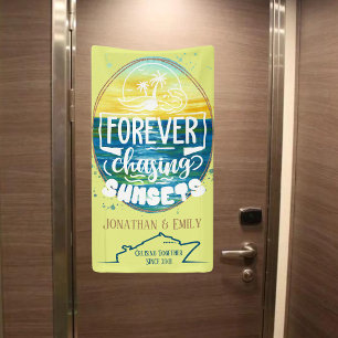 Forever Chasing Sunsets Couples Cruise Banner