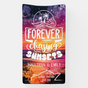 Forever Chasing Sunsets Couples Cruise Banner