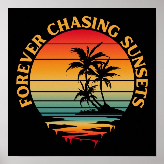 FOREVER CHASING SUNSETS  POSTER (Front)