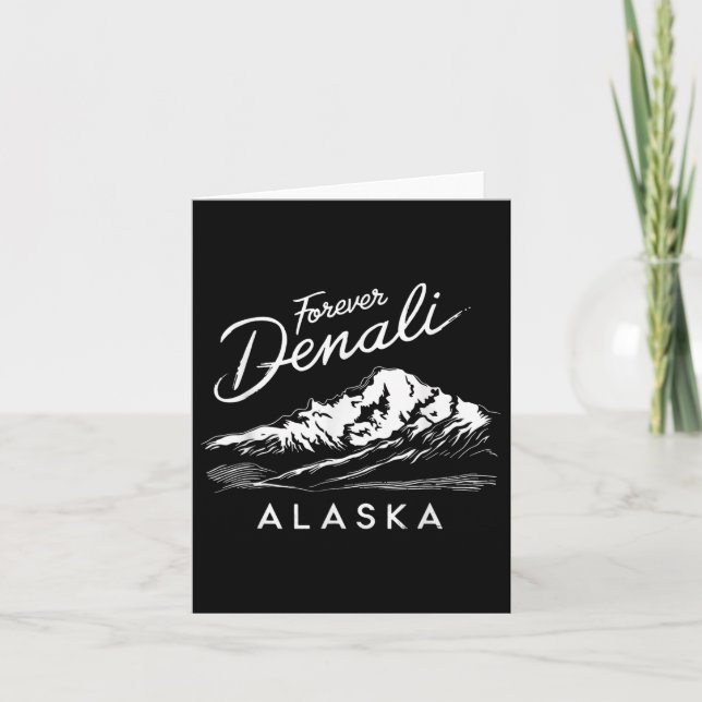 Forever Denali National Park Alaska  Card (Front)