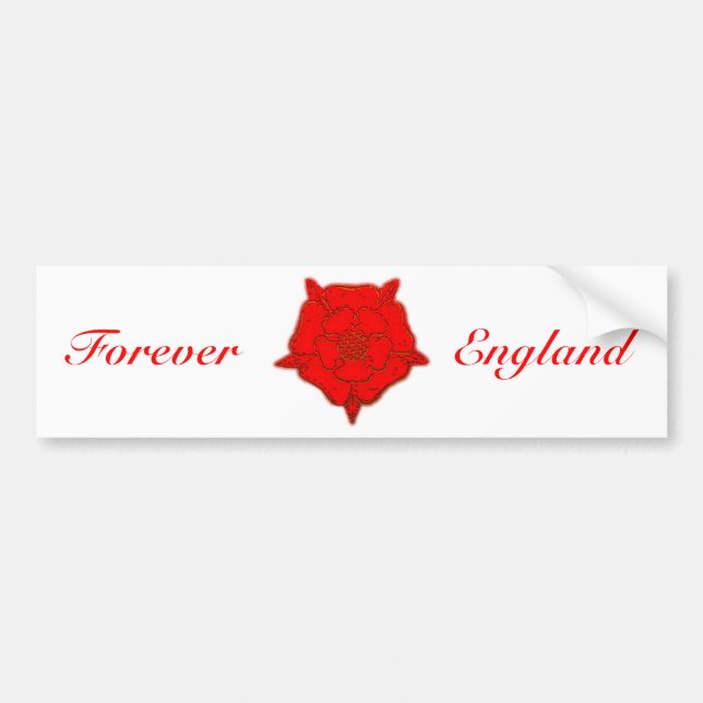 Forever England Bumper Sticker (Front)