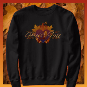 Forever Fall Heart Adult Sweatshirt
