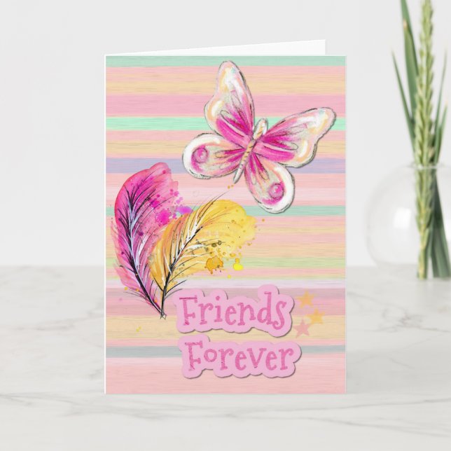 Forever friends card (Front)