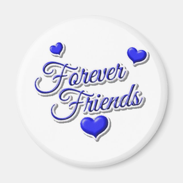 forever friends designs magnet (Front)