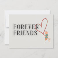 Forever Friends: Dog Postcard