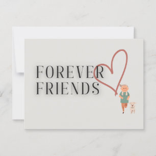 Forever Friends: Dog Postcard