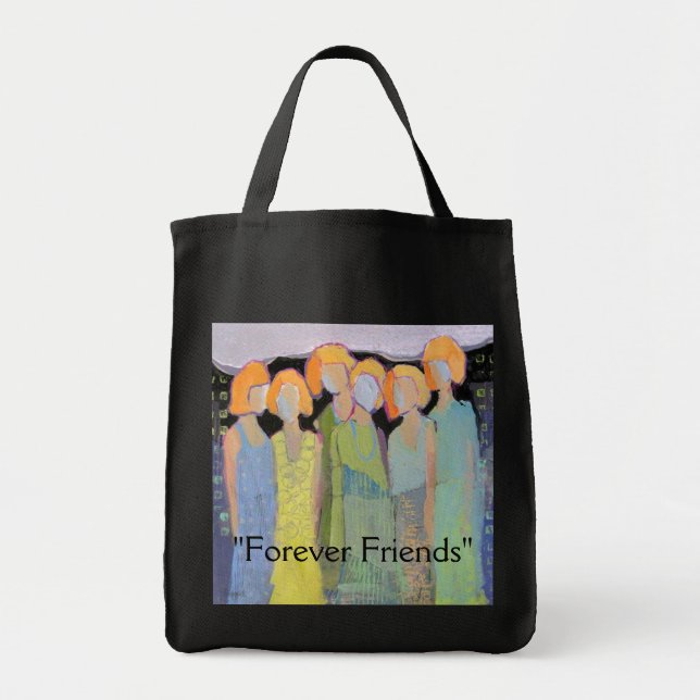 "Forever Friends" Tote Bag (Front)