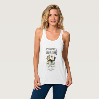 Forever Golden Retriever T-Shirt Tank Top