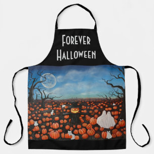 Forever Halloween Art Apron