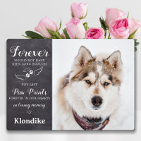 Forever In Loving Memory Custom Photo Pet Memorial