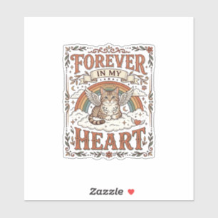 Forever In My Heart Cat Memorial Rainbow Bridge Vi