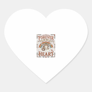 Forever In My Heart Cat Memorial Rainbow Bridge Vi Sticker