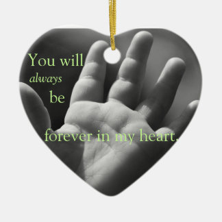 Forever in My Heart Ceramic Tree Decoration