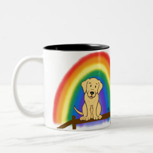 Forever in my Heart (YL) Two-Tone Coffee Mug