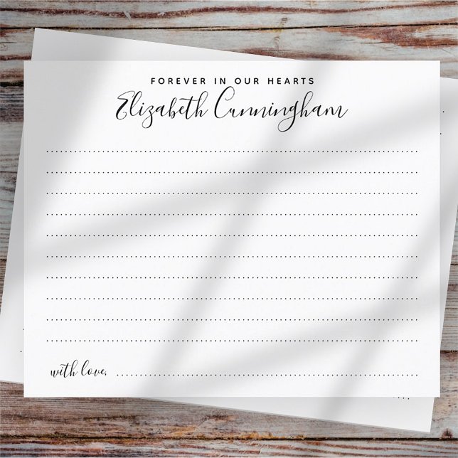 Forever in our Hearts Elegant Funeral Attendance (Creator Uploaded)