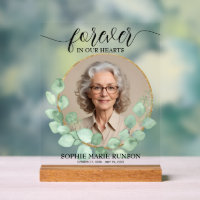 Forever in our Hearts Eucalyptus Funeral