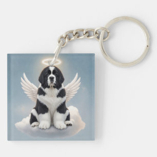 Forever in Our Hearts (Landseer) Key Ring