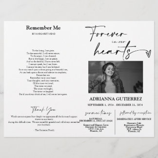 Forever in our Hearts Memorial Photo Program