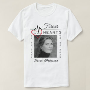 Forever in Our Hearts Memorial Photo Shirt
