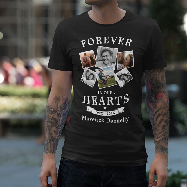 Forever in Our Hearts Memorial Tee (Creator Uploaded)