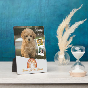 Forever in Our Hearts Personalized Dog Memorial  Plaque