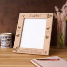 Forever In Our Hearts Pet Memorial