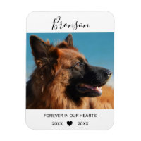 Forever In Our Hearts | Pet Photo Memorial