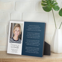 Forever in Our Hearts Photo Memorial Poem