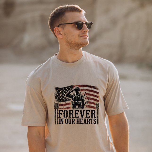 "Forever in Our Hearts" T-Shirt (Creator Uploaded)