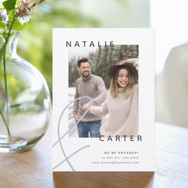 Forever Joined | Modern Photo Engagement Announcement (Creator Uploaded)