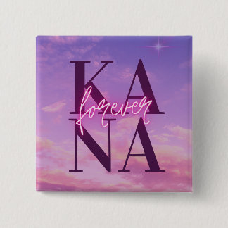Forever Kana 15 Cm Square Badge