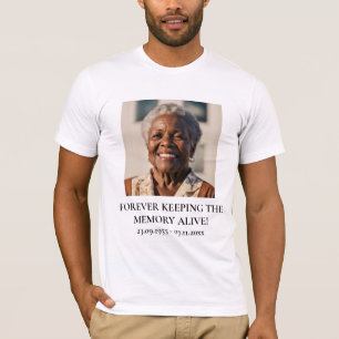Forever Keeping The Memory Alive Memorial Funeral T-Shirt