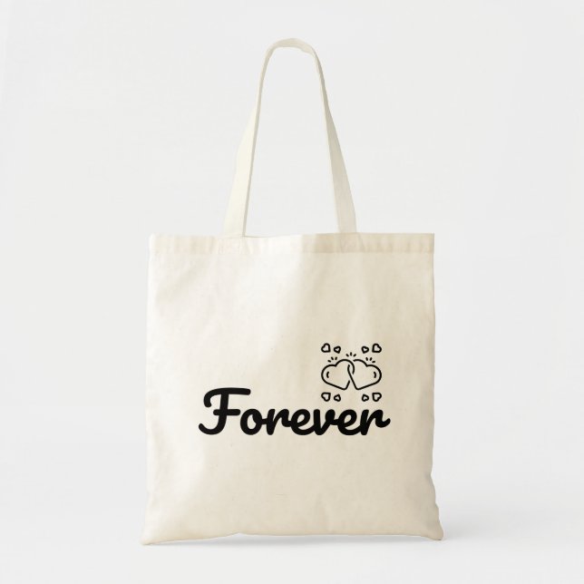 Forever Letter Tote Bag (Front)