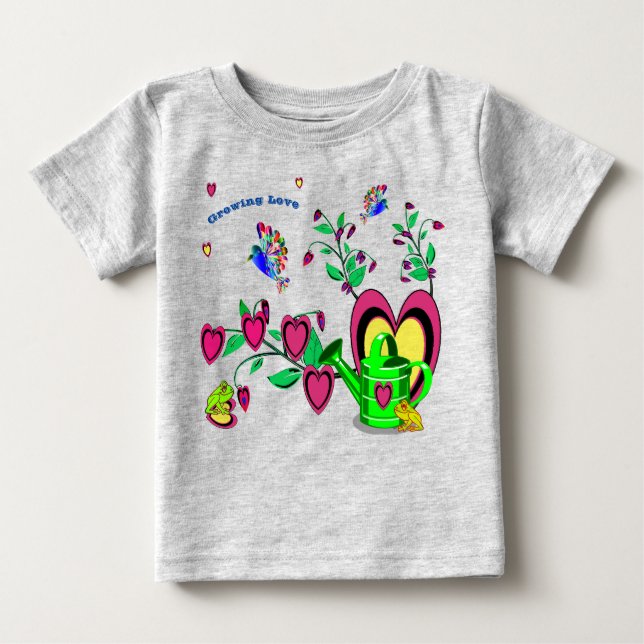  'Forever' Love -  Baby T-Shirt (Front)