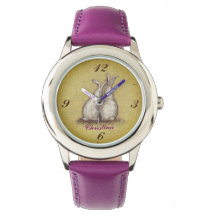 "Forever Love Bunnies" Design Custom eWatch 