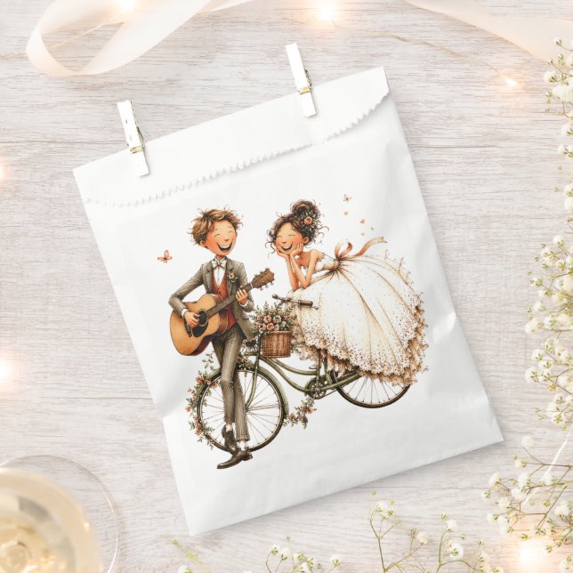 Forever Love  Favour Bags (Clipped)