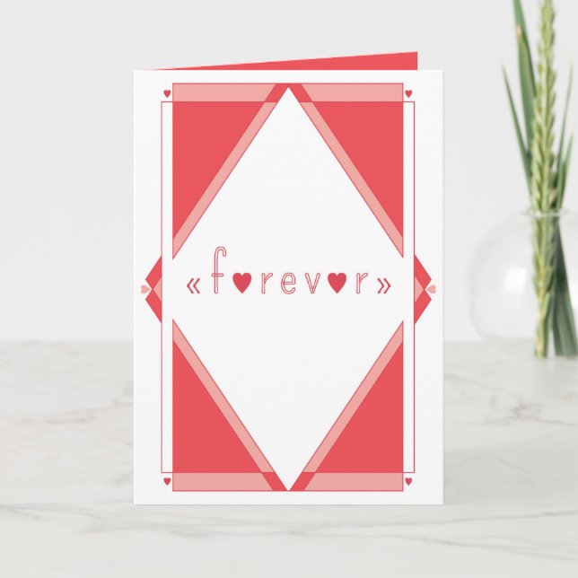 Forever Love Holiday Card (Front)