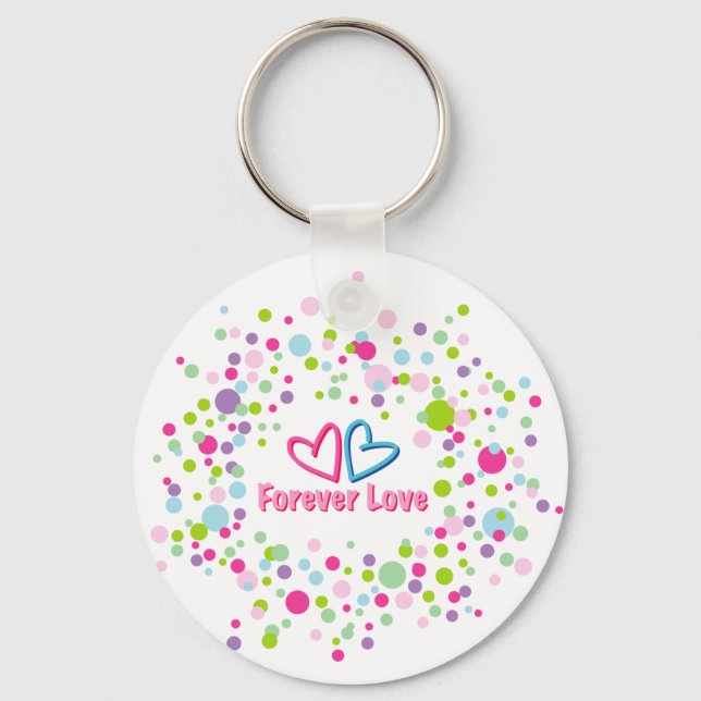 Forever Love Key Ring (Front)